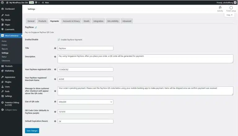 install paynow qr plugin