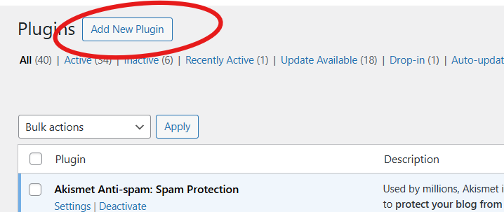 upload plugin