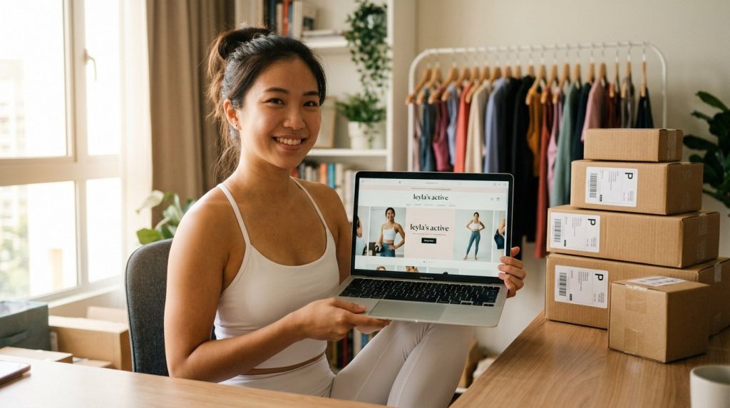 Singapore seller with own website on WooCommerce